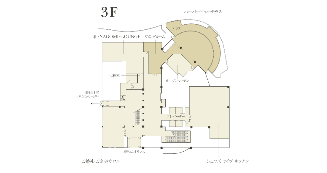 フロアマップ3F