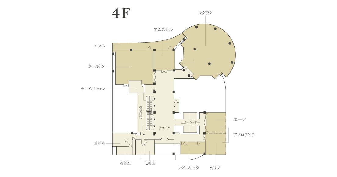 フロアマップ4F