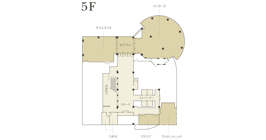 フロアマップ5F